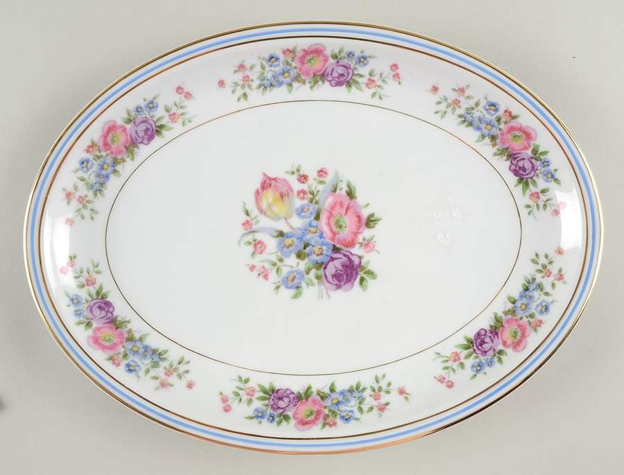 Marianne 11" Oval Serving Platter by Charles Ahrenfeldt-1