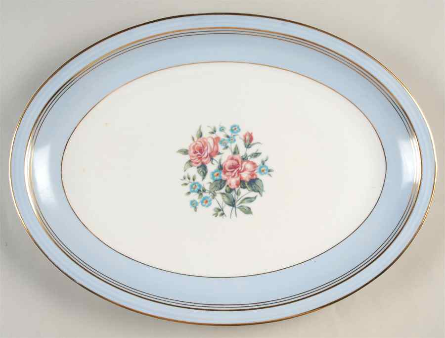 Menton 15" Oval Serving Platter by Charles Ahrenfeldt-1