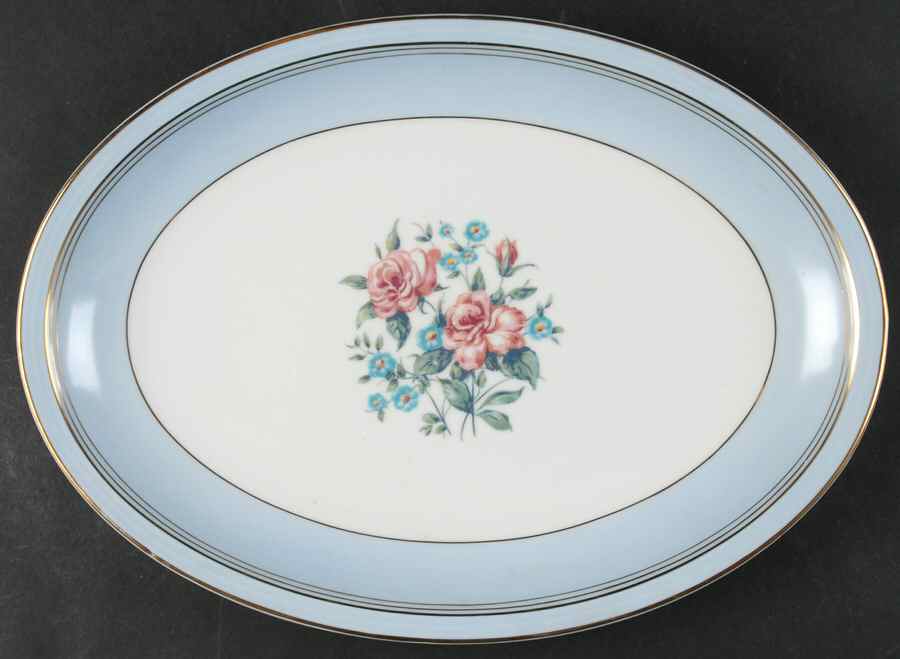 Menton 13" Oval Serving Platter by Charles Ahrenfeldt-1