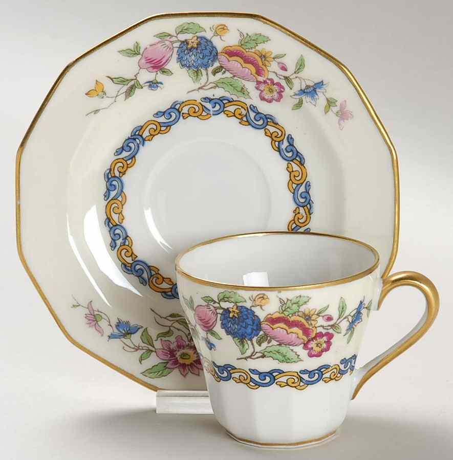 Miami Flat Demitasse Cup & Saucer Set by Charles Ahrenfeldt-1