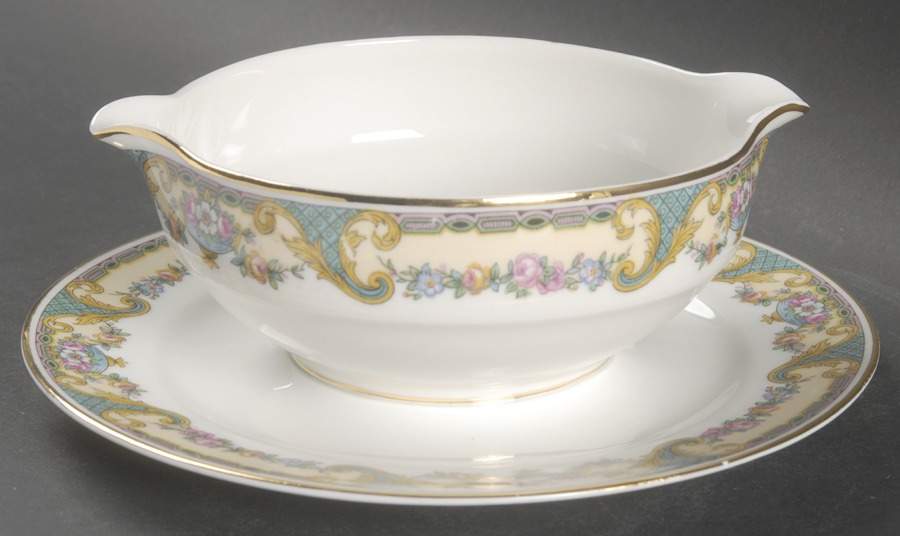 Monceau Gravy Boat with Attached Underplate by Charles Ahrenfeldt-1