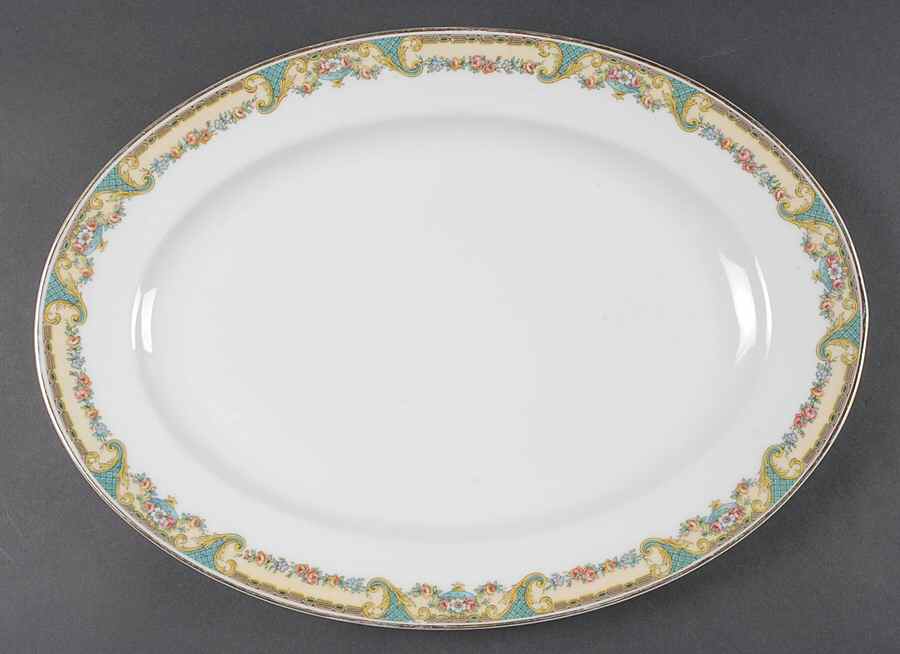 Monceau 16" Oval Serving Platter by Charles Ahrenfeldt-1