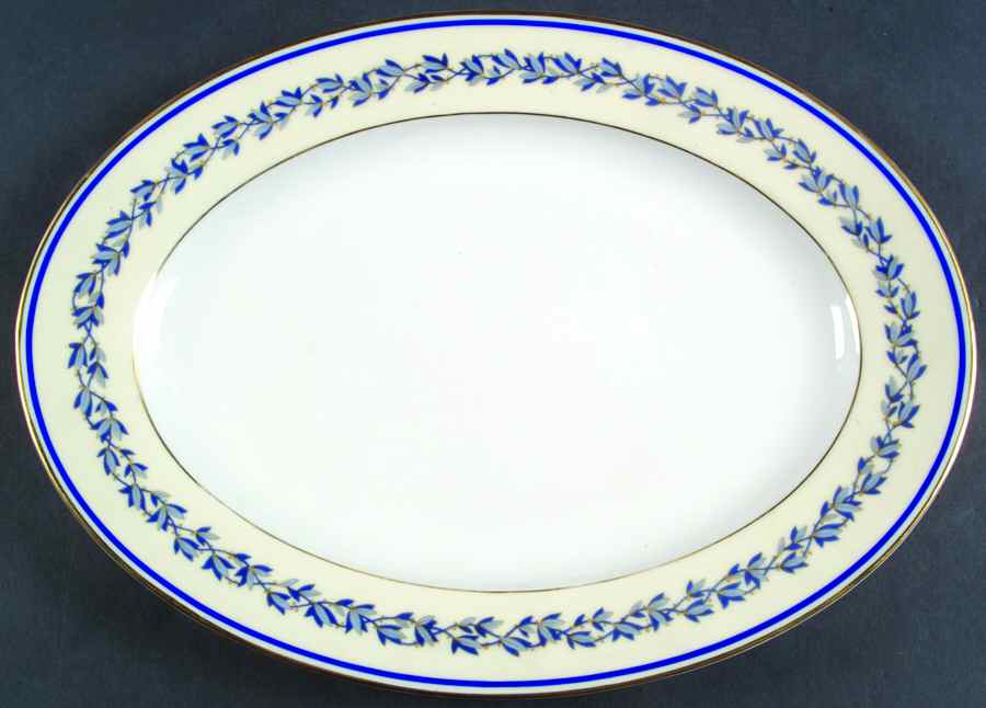 Strasbourg 14" Oval Serving Platter by Charles Ahrenfeldt-1