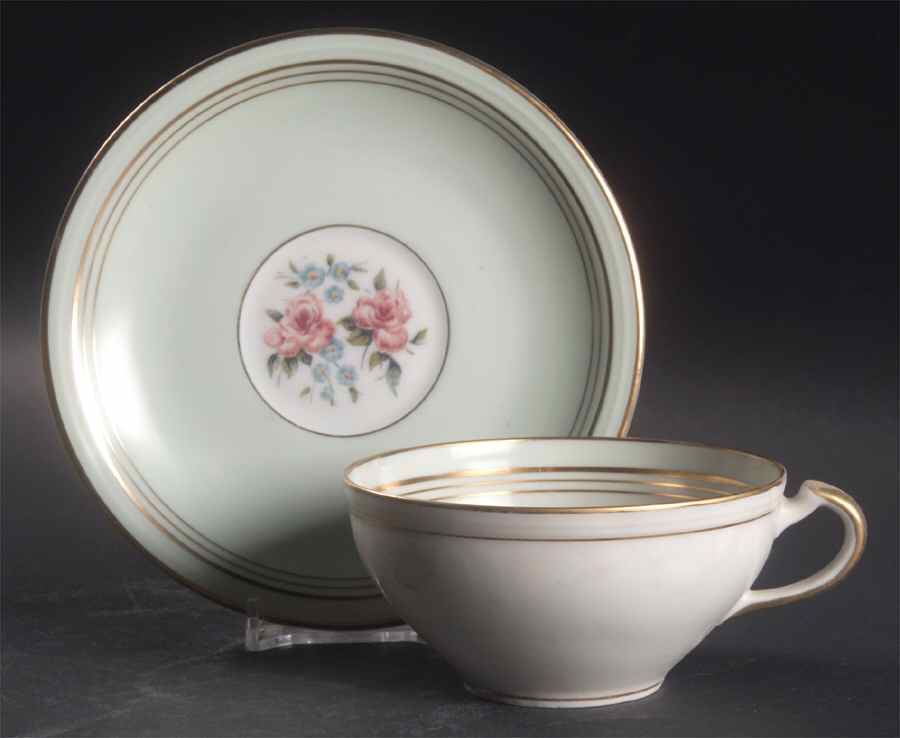 Ville Franche Flat Cup & Saucer Set by Charles Ahrenfeldt-1