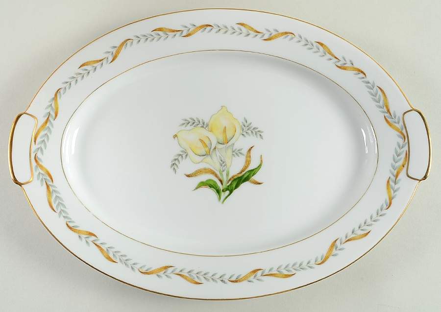 Valdivia 12" Oval Serving Platter by Aichi-1
