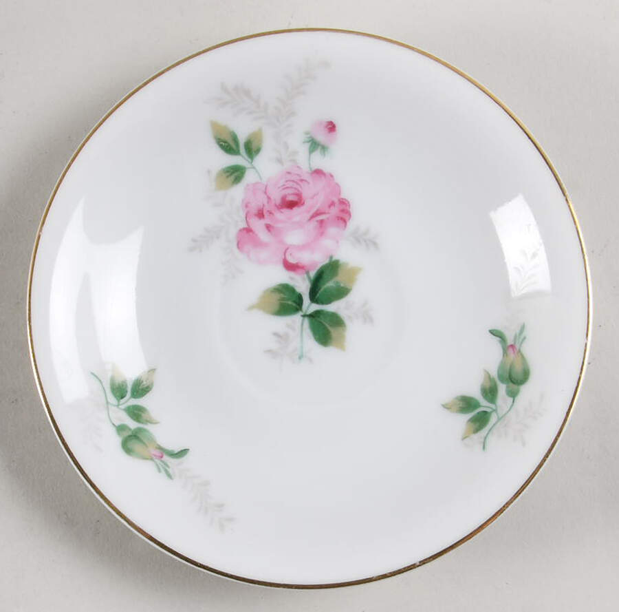 Princess Rose Saucer for Demitasse Cup by Arkwright-1