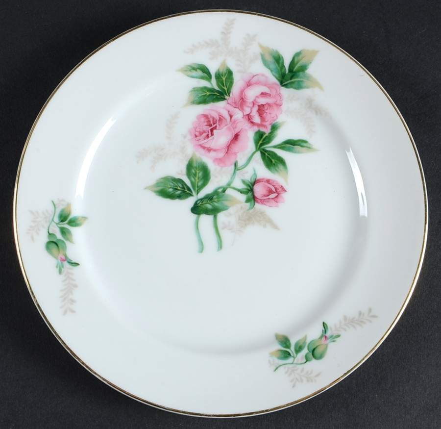 Princess Rose Bread & Butter Plate by Arkwright-1