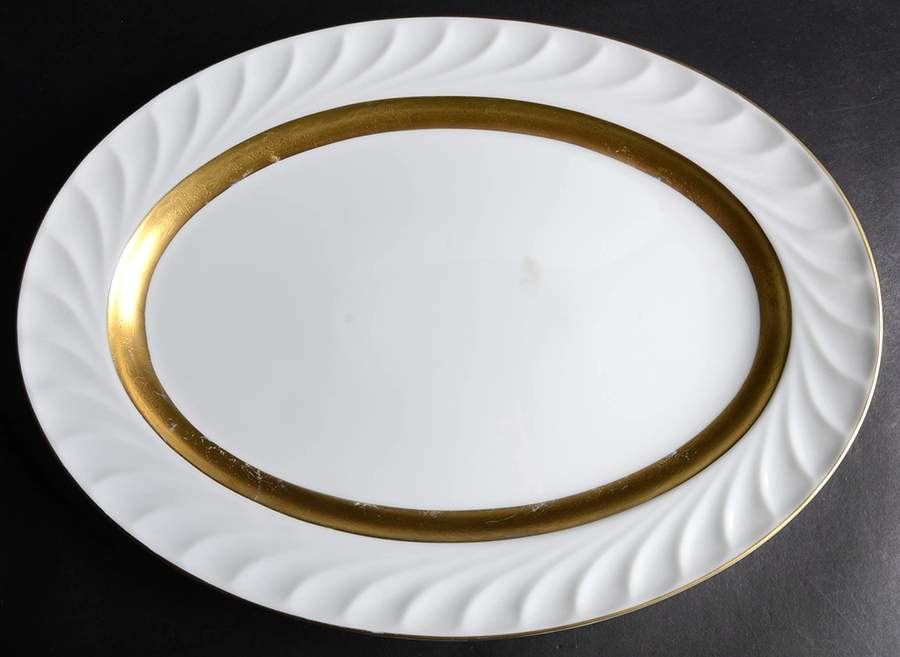 Anniversary 14" Oval Serving Platter by Aladdin - USA-1