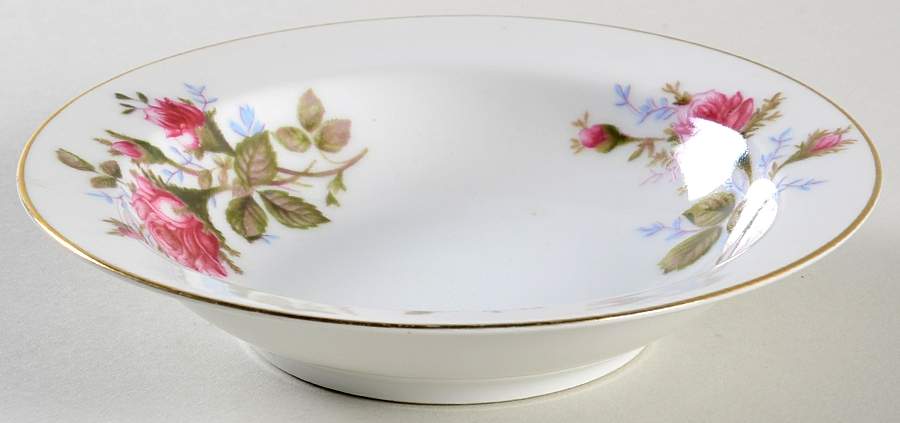 Moss Rose Rim Fruit/Dessert (Sauce) Bowl by Aladdin-1