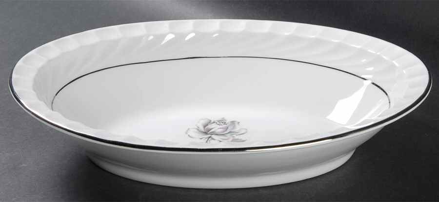 Spring Rose 10" Oval Vegetable Bowl by Aladdin-1