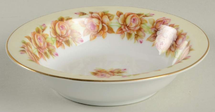 Woodrose Rim Fruit/Dessert (Sauce) Bowl by Aladdin-1