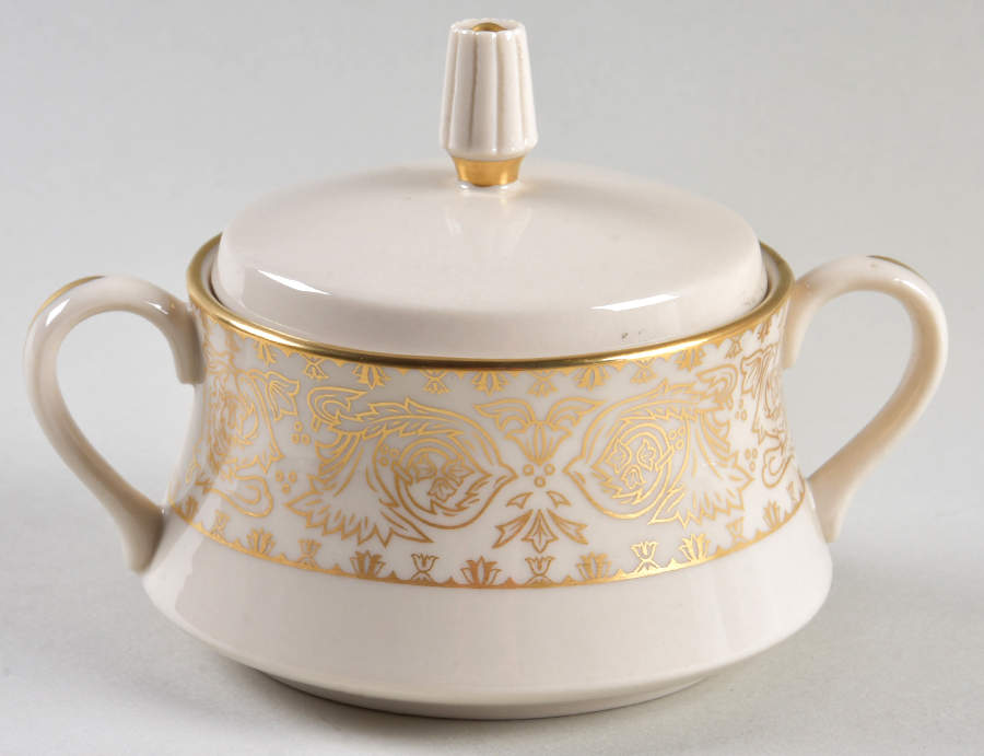 Albemarle Sugar Bowl & Lid by Alvin-1