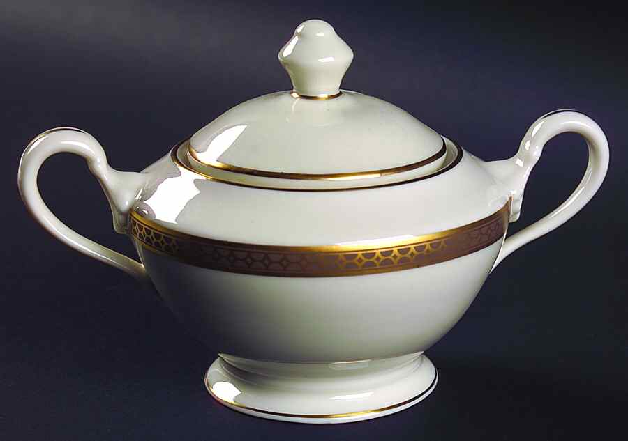 Morocco Sugar Bowl & Lid by American Manor-1