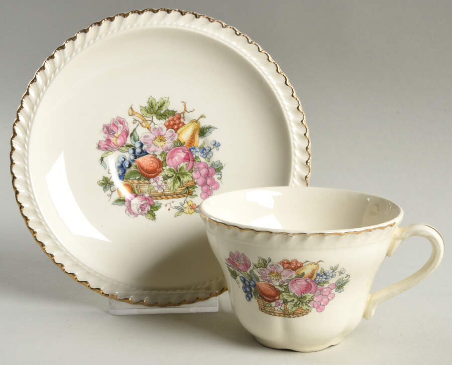 AMO1 Flat Cup & Saucer Set by Ambrosia-1