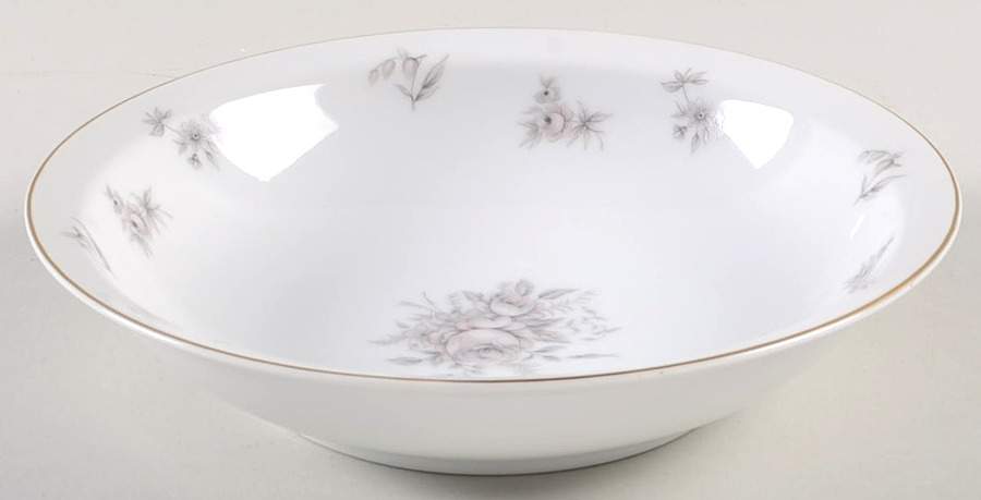 Shadow Rose Rim Soup Bowl by Amcrest-1