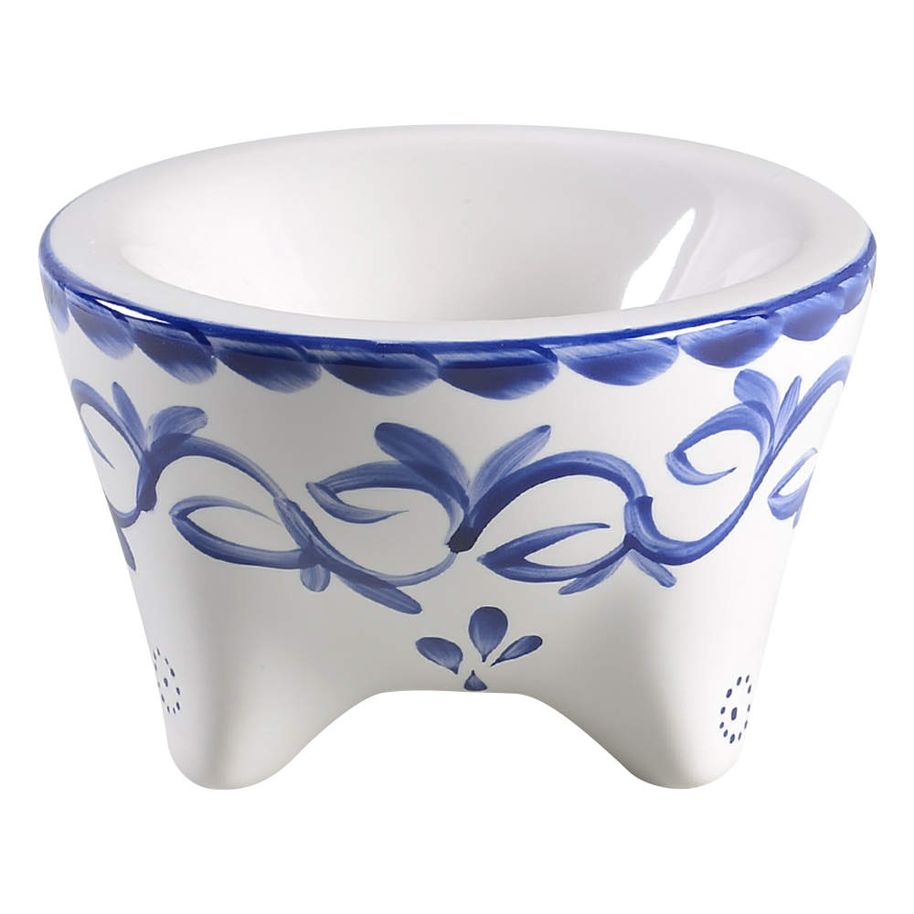 Puebla Blue Dip Serving Bowl by Anfora (Mexico)-1