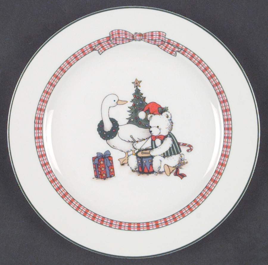 Memories Salad Plate by Anchor Hocking-1