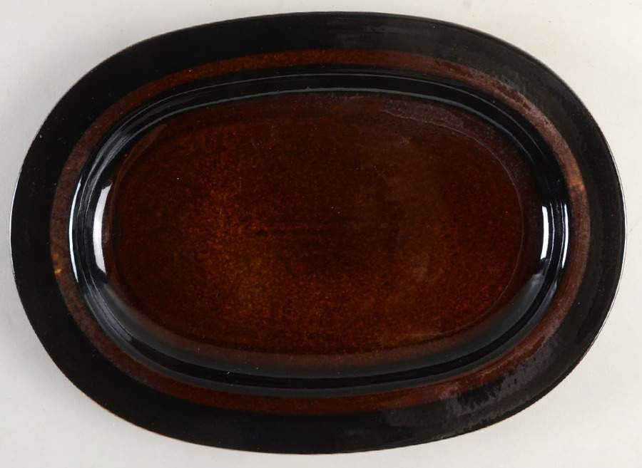 Soraya 12" Oval Serving Platter by Arabia of Finland-1