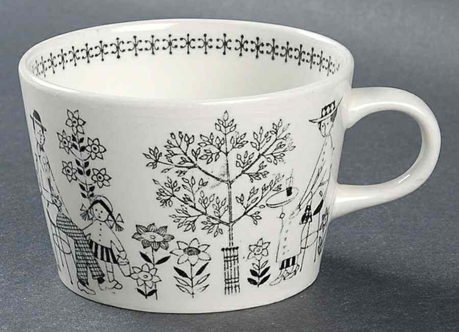 Emilia Flat Cup by Arabia of Finland-1