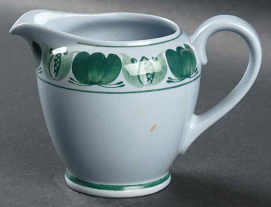 Green Laurel Creamer by Arabia of Finland-1