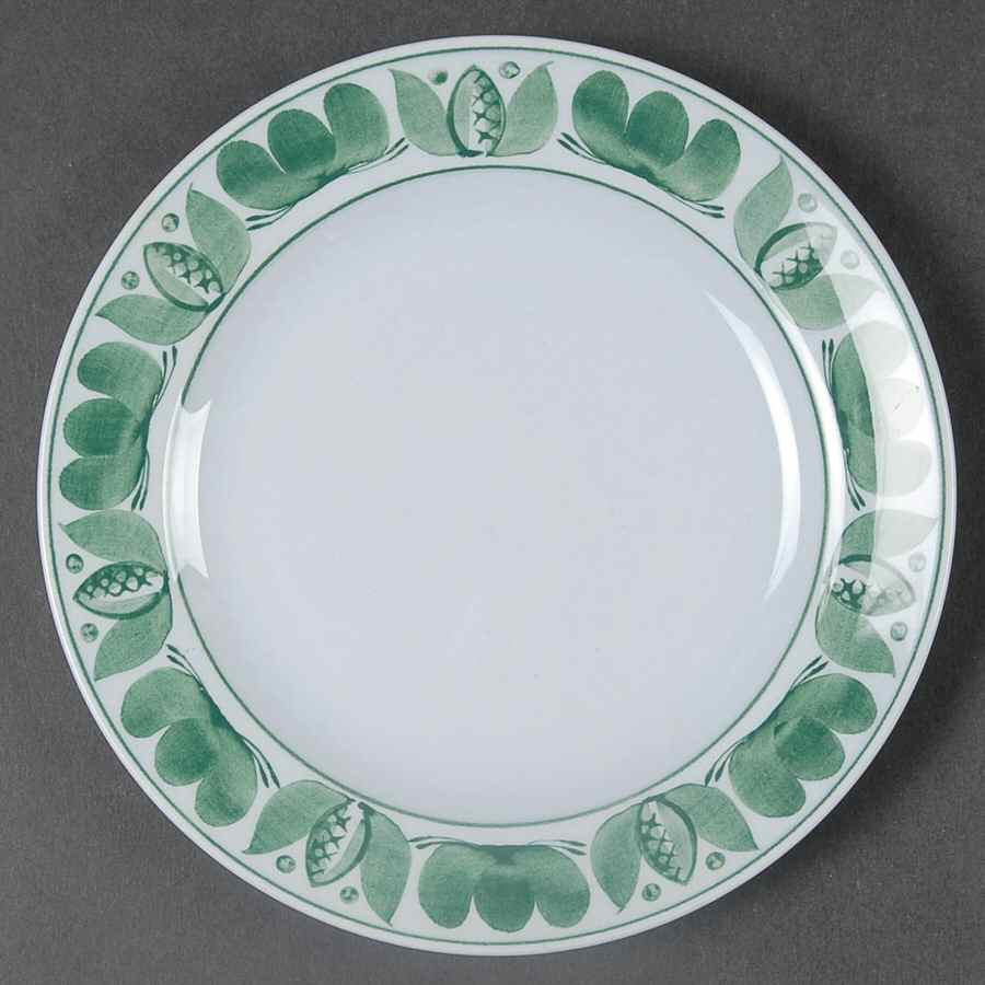 Green Laurel Bread & Butter Plate by Arabia of Finland-1