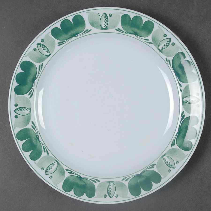 Green Laurel Salad Plate by Arabia of Finland-1