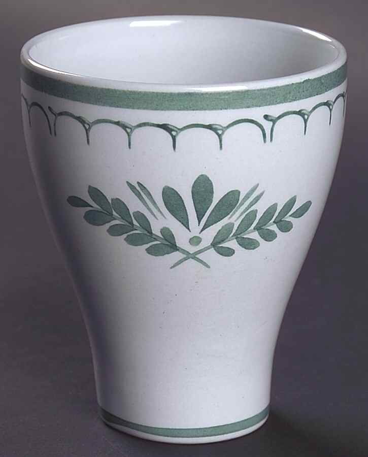 Green Laurel 8 Oz Tumbler by Arabia of Finland-1