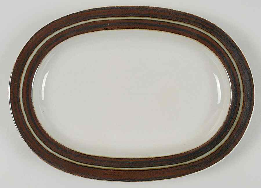 Karelia 12" Oval Serving Platter by Arabia of Finland-1
