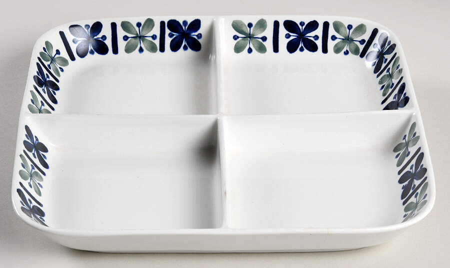 Katrilli 4 Part Relish by Arabia of Finland-1