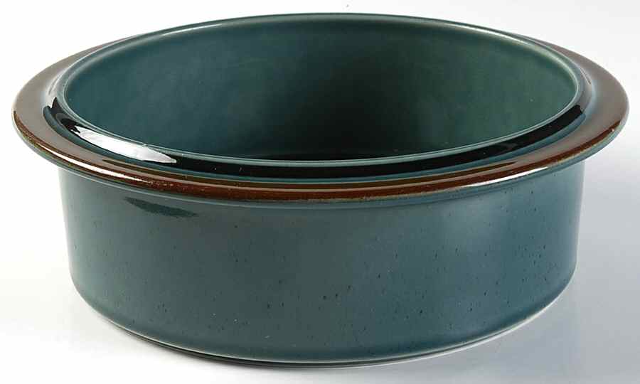 Meri Blue 9" Round Vegetable Bowl by Arabia of Finland-1