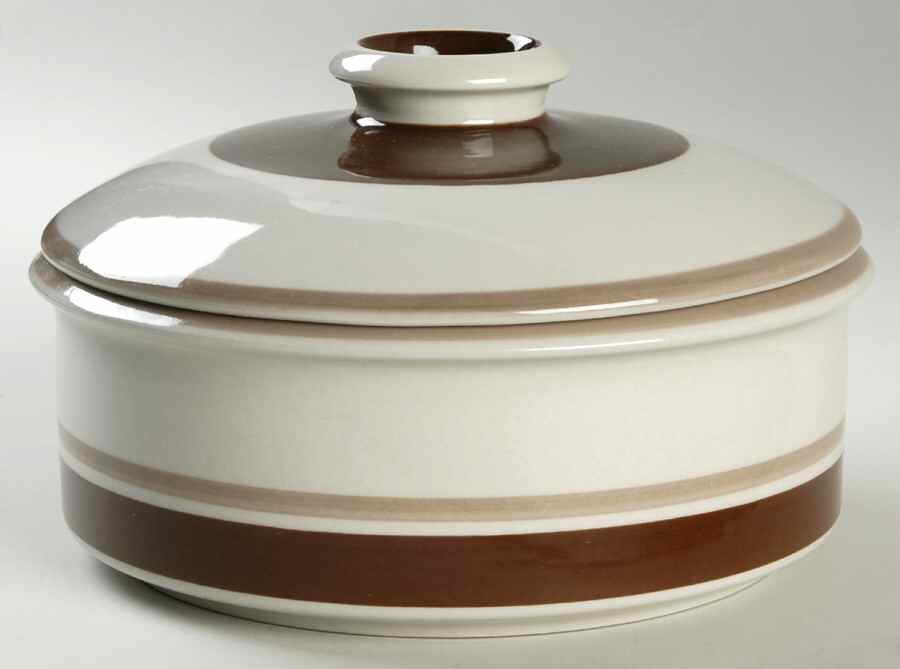 Pirtti 1.75 Qt Round Covered Casserole by Arabia of Finland-1