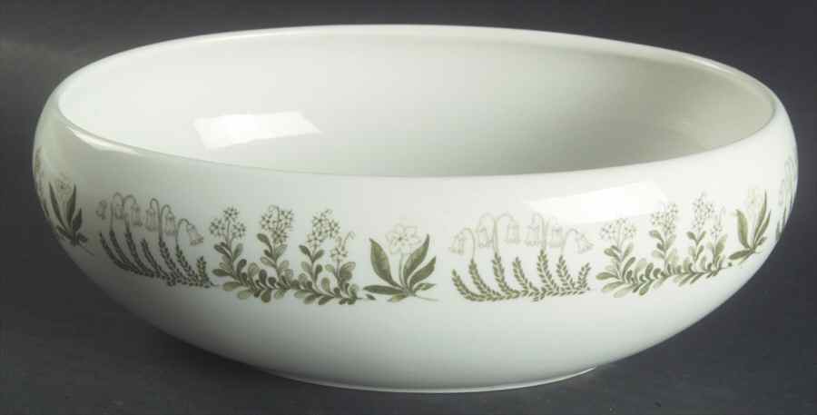 Polaris 8" Oval Vegetable Bowl by Arabia of Finland-1