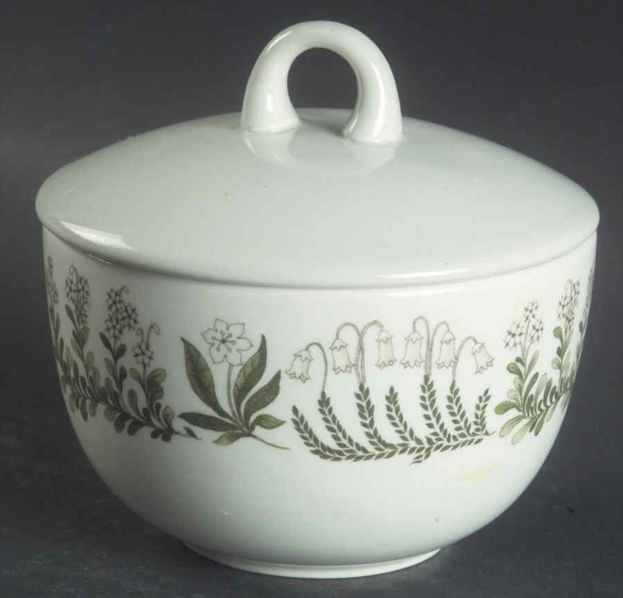 Polaris Sugar Bowl & Lid by Arabia of Finland-1