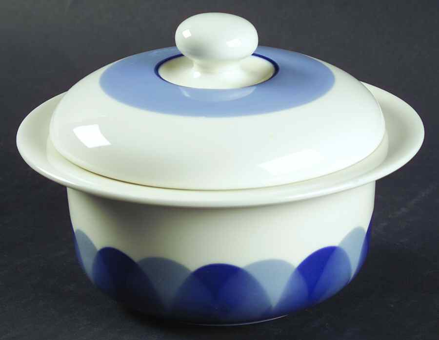 Pudas Arctica Sugar Bowl & Lid by Arabia of Finland-1