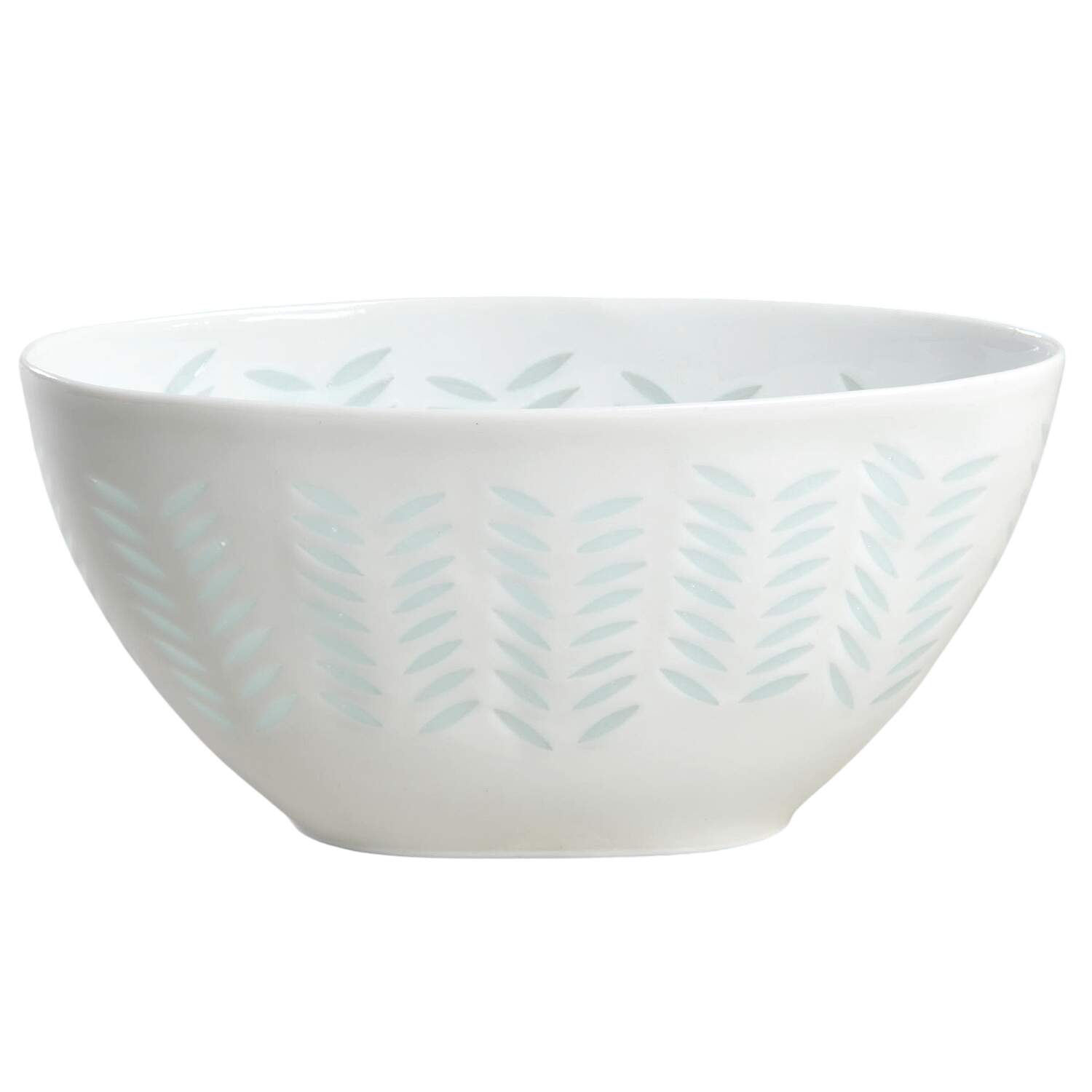 Rice (Grains) 6" Oval Vegetable Bowl by Arabia of Finland-1