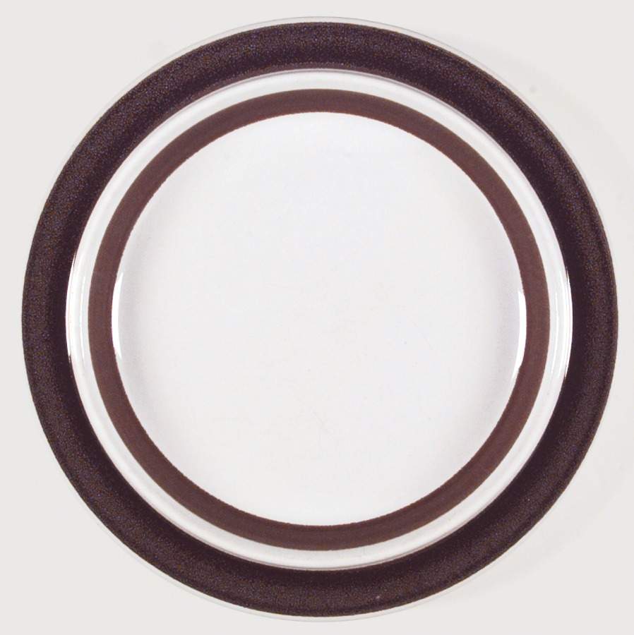 Rosmarin Brown Dinner Plate by Arabia of Finland-1