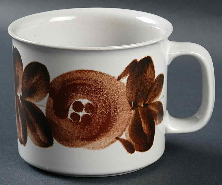 Rosmarin Brown Beer Mug by Arabia of Finland-1
