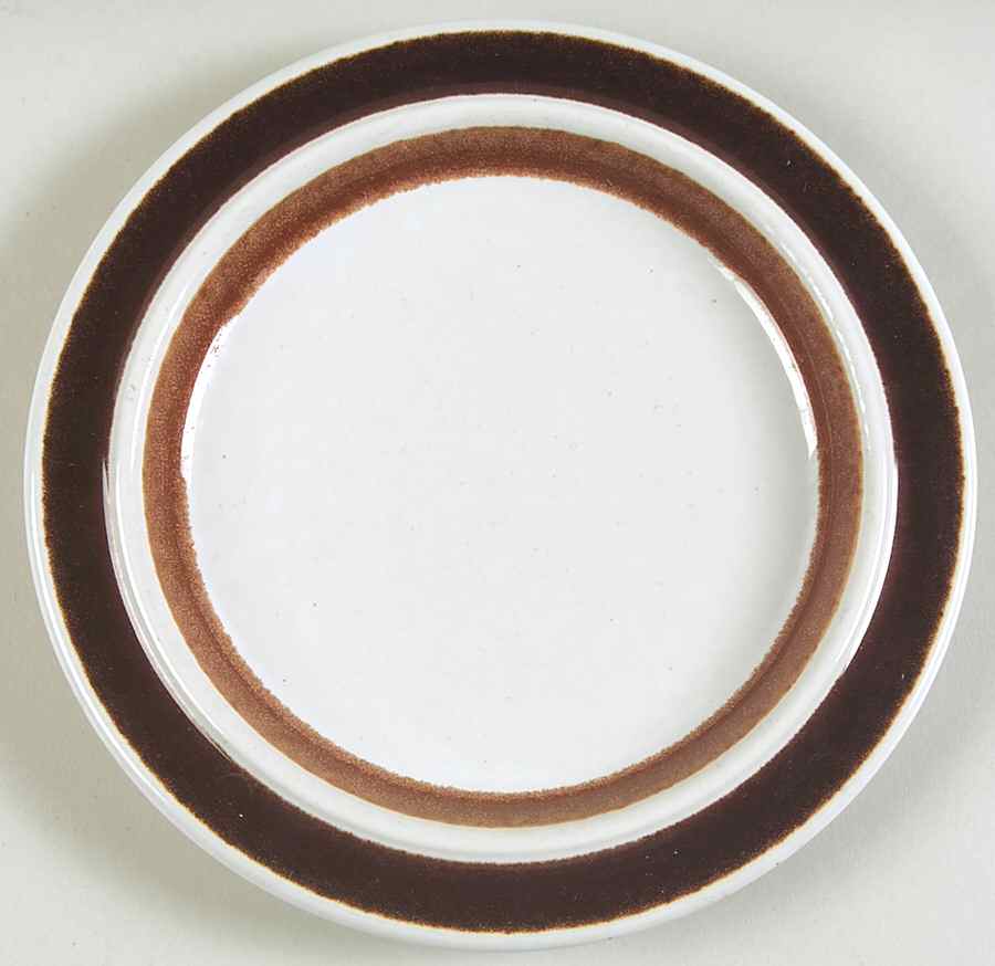 Rosmarin Brown Bread & Butter Plate by Arabia of Finland-1