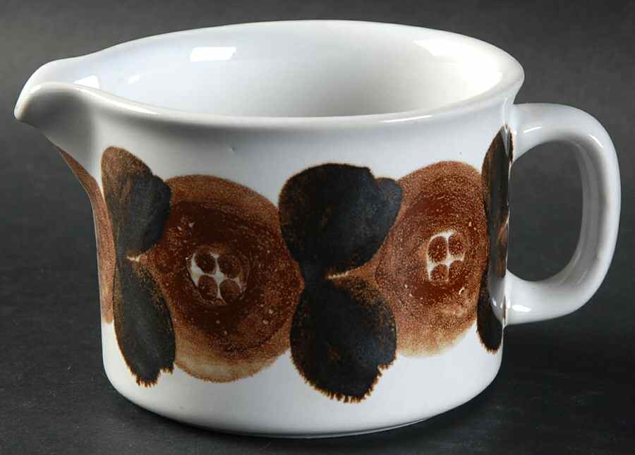 Rosmarin Brown Creamer by Arabia of Finland-1