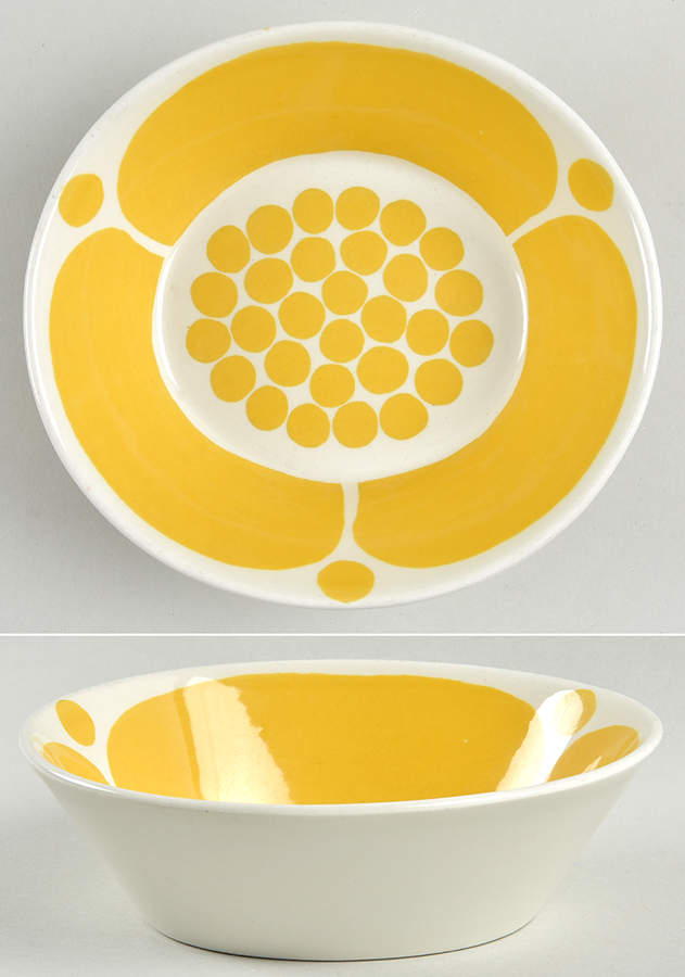 Sunnuntai Coupe Cereal Bowl by Arabia of Finland-1