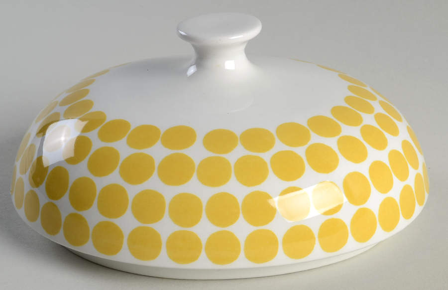Sunnuntai Lid for 1 Quart Oval Casserole by Arabia of Finland-1