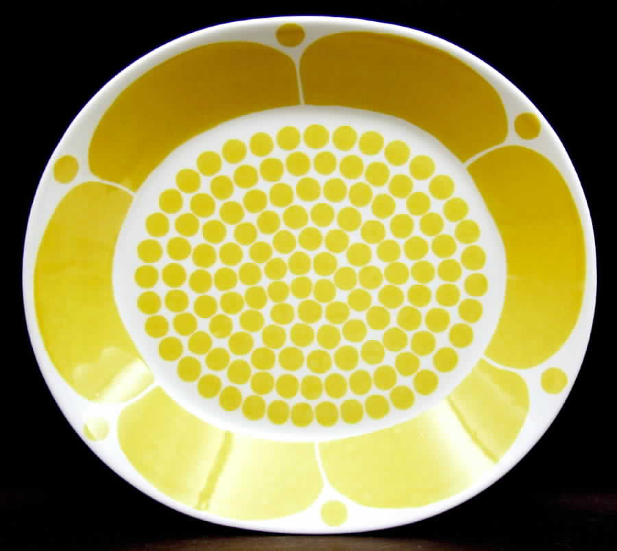 Sunnuntai 11" Oval Serving Platter by Arabia of Finland-1