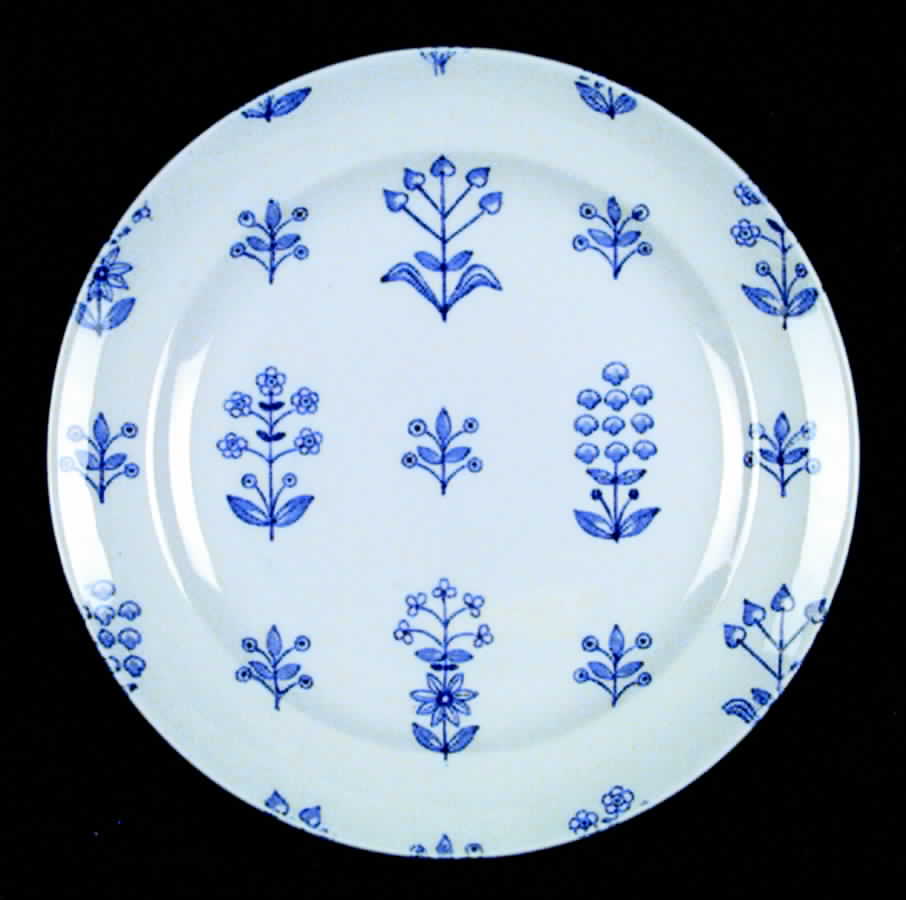 Tapestry Blue Salad Plate by Arabia of Finland-1