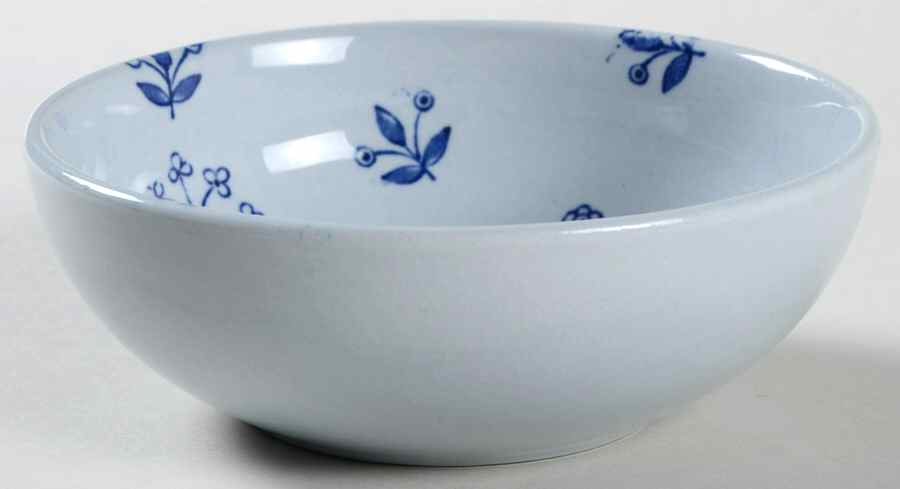 Tapestry Blue Coupe Cereal Bowl by Arabia of Finland-1