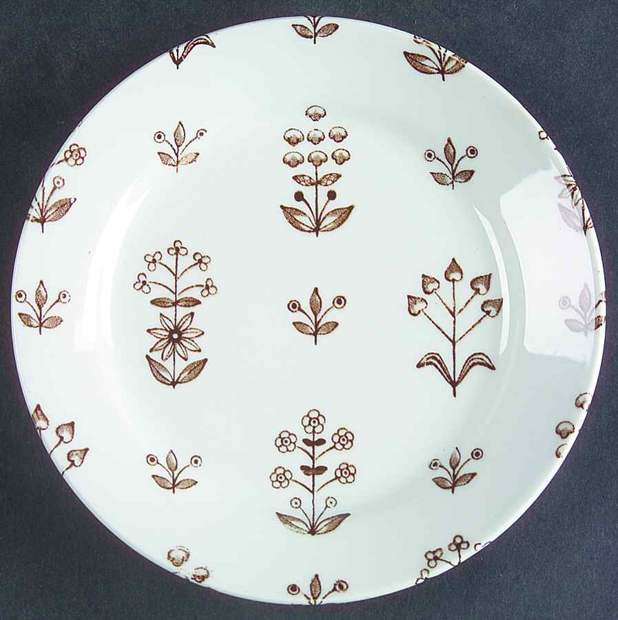 Tapestry Brown Bread & Butter Plate by Arabia of Finland-1