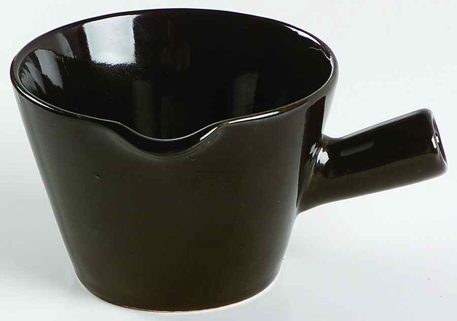 Teema Black Gravy Boat by Arabia of Finland-1