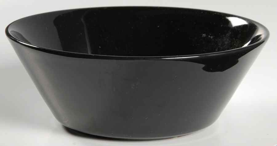 Teema Black Soup/Cereal Bowl by Arabia of Finland-1