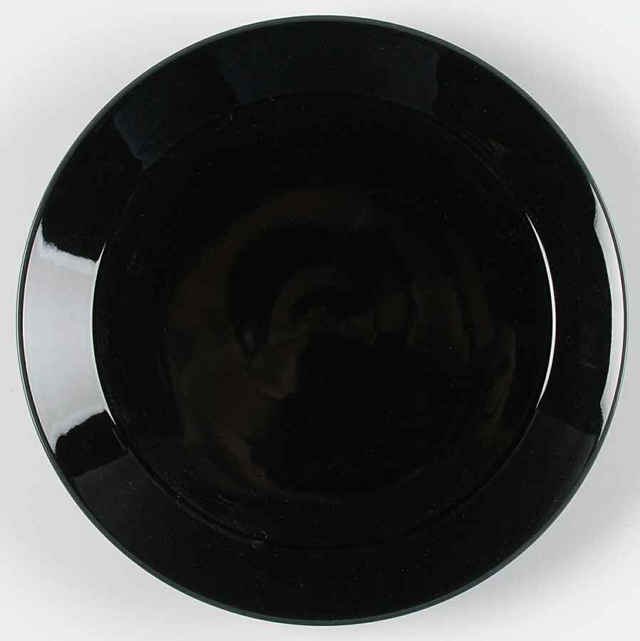 Teema Black Dinner Plate by Arabia of Finland-1