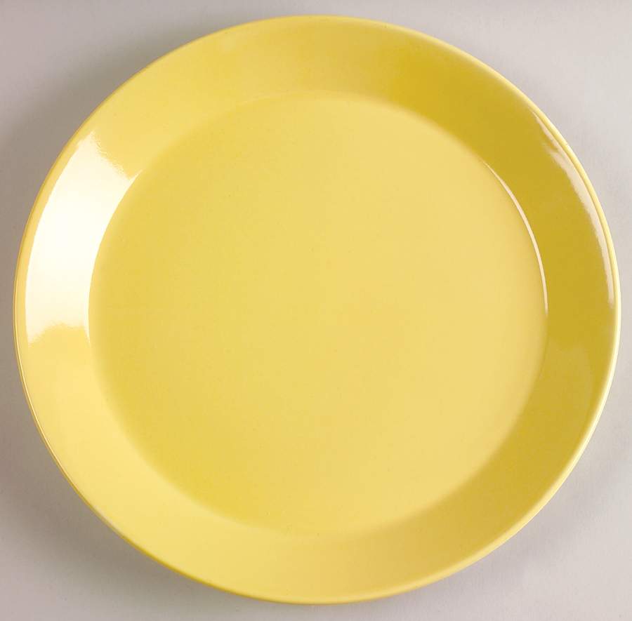 Teema Yellow Large Dinner Plate by Arabia of Finland-1