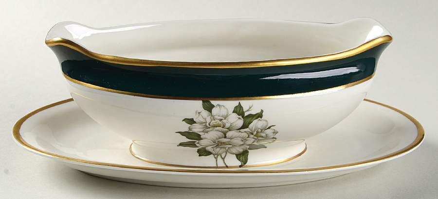 ARC1 Gravy Boat with Attached Underplate by Arcadian-Prestige-1